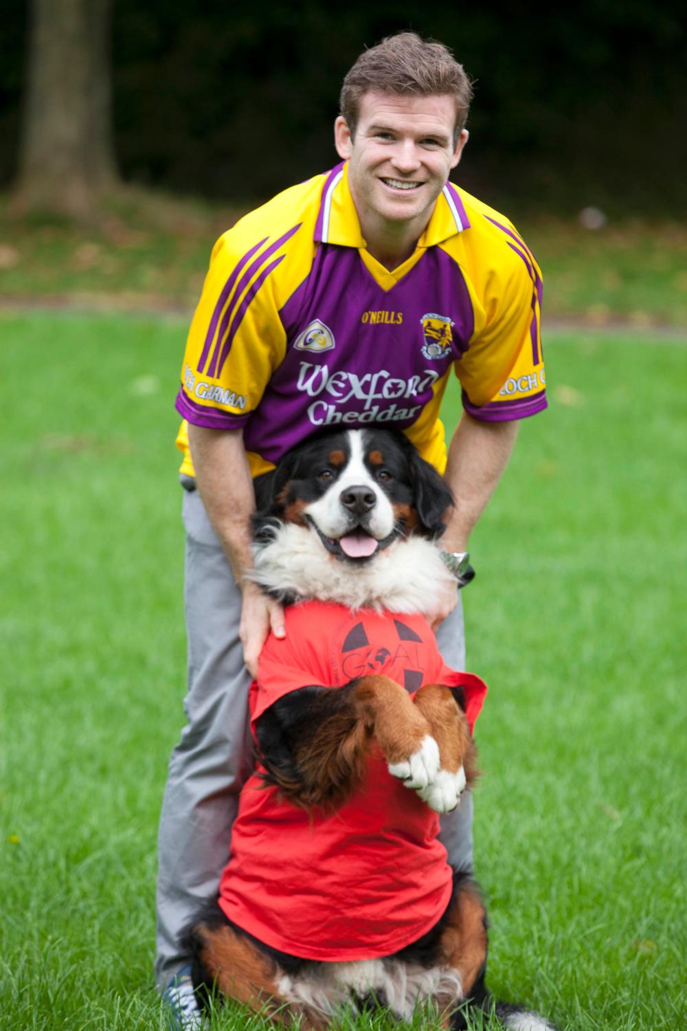 Gordon D'Arcy for GOAL Jersey Day 2012